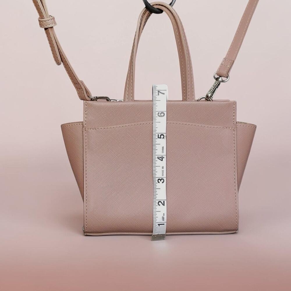 Steve Madden Blush Pink Structured Satchel Crossbody NWOT lil Bag - Picture 8 of 15